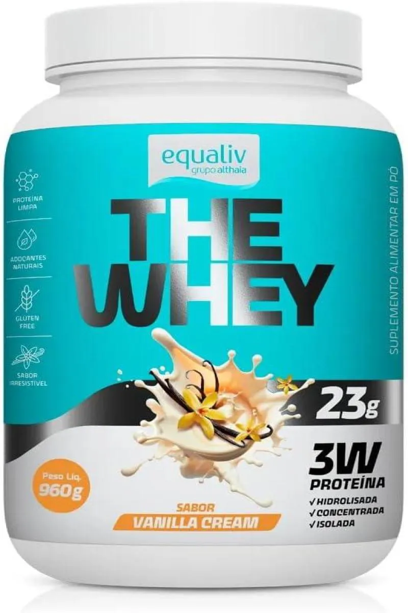 THE WHEY 3W VANILLA EQUALIV 960G