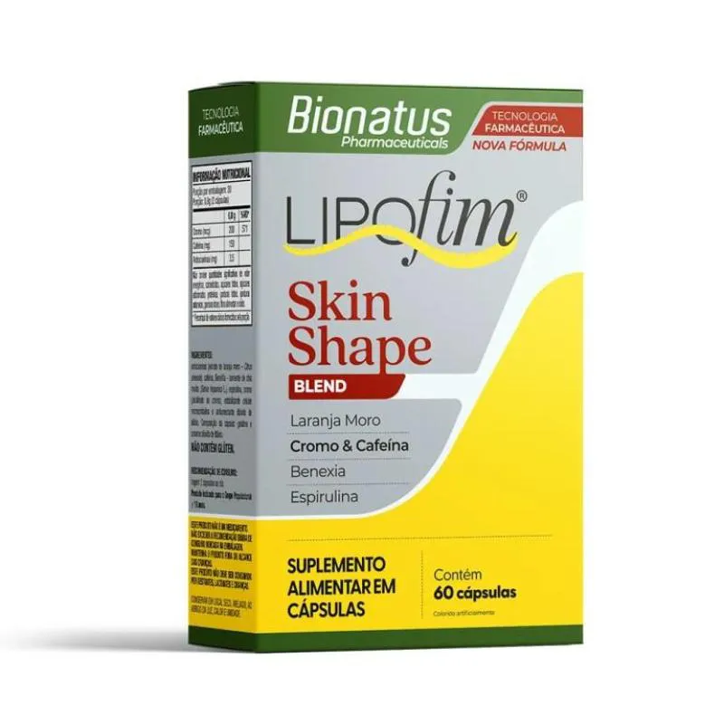 LIPOFIM SKIN SHAPE BLEND - 60CAP - BIONATUS