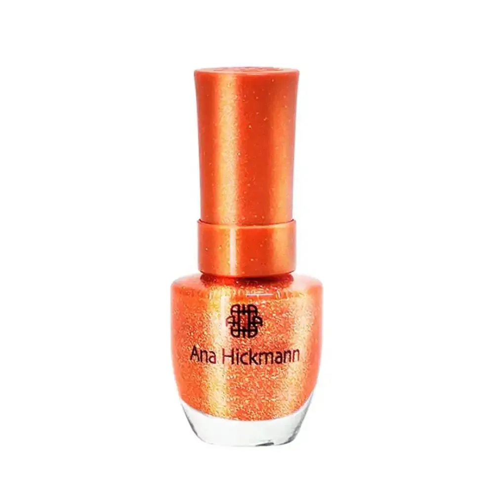 ESMALTE GLITTER NEW FASHION COLOR SABIá LARANJEIRA ANA HICKMANN 9ML