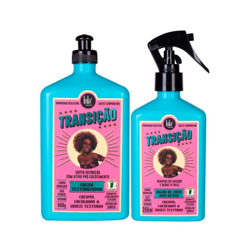 LOLA TRANSIçãO CREME TEXTURIZADOR + SPRAY DAY AFTER