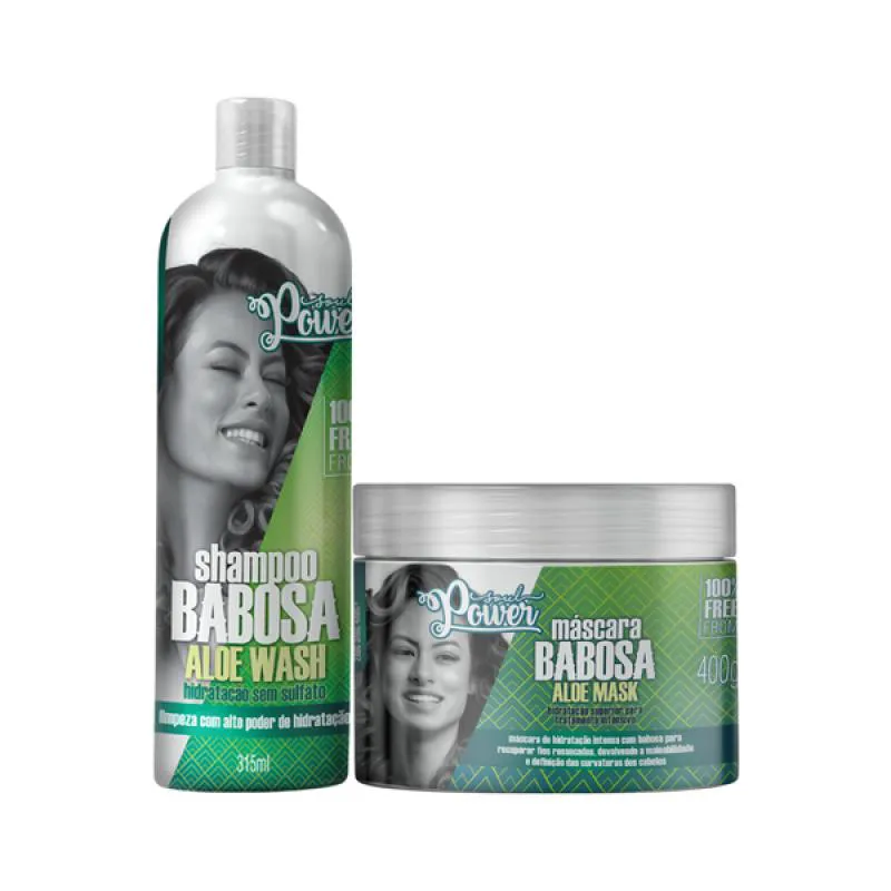 SOUL POWER BABOSA SH 315ML + MASC 400ML