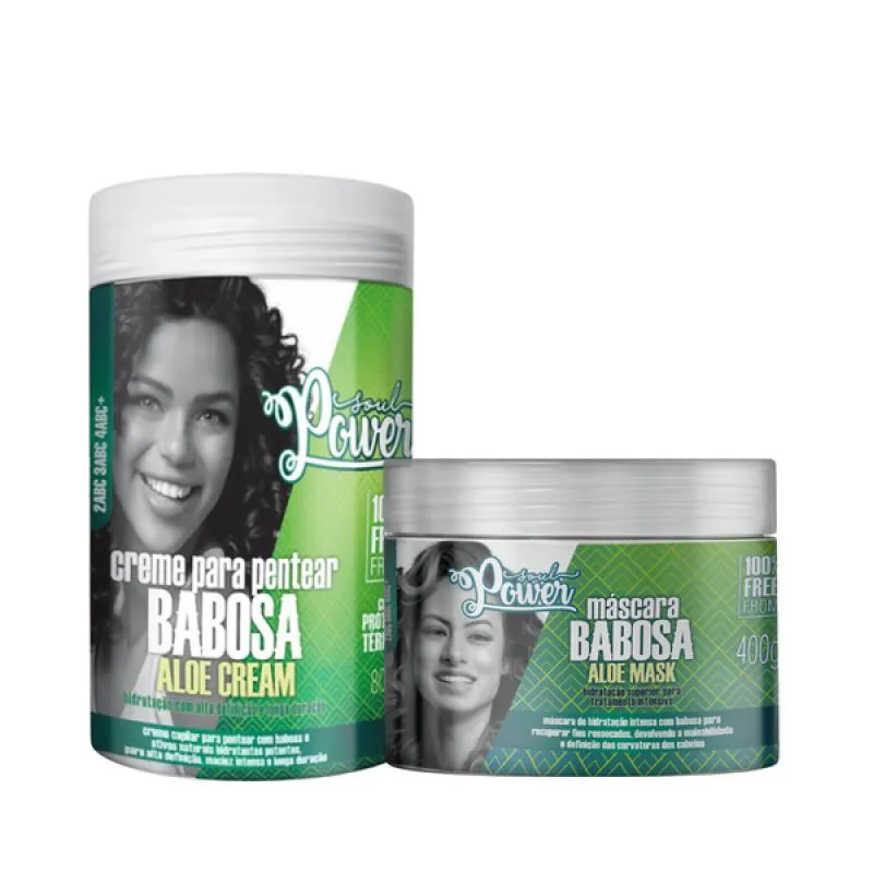SOUL POWER BABOSA MASC 400ML + CPP 800ML