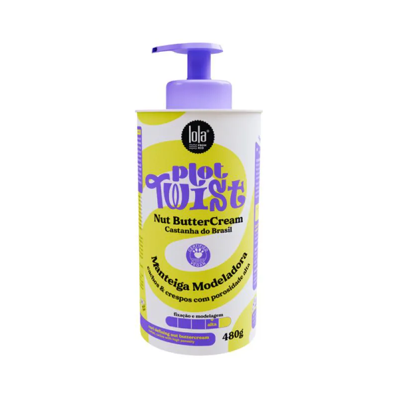 LOLA PLOT TWIST GUAVA NUT MANTEIGA MODELADORA 480ML