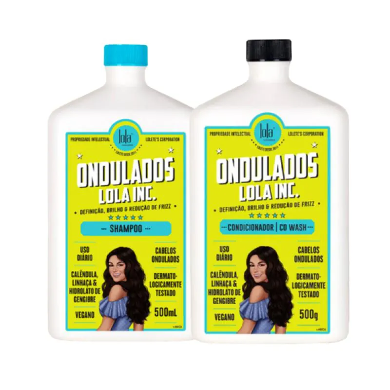 LOLA ONDULADOS SHAMPOO + CONDICIONADOR