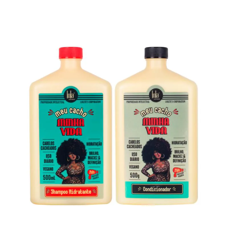 LOLA MEU CACHO MINHA VIDA SHAMPOO + CONDICIONADOR