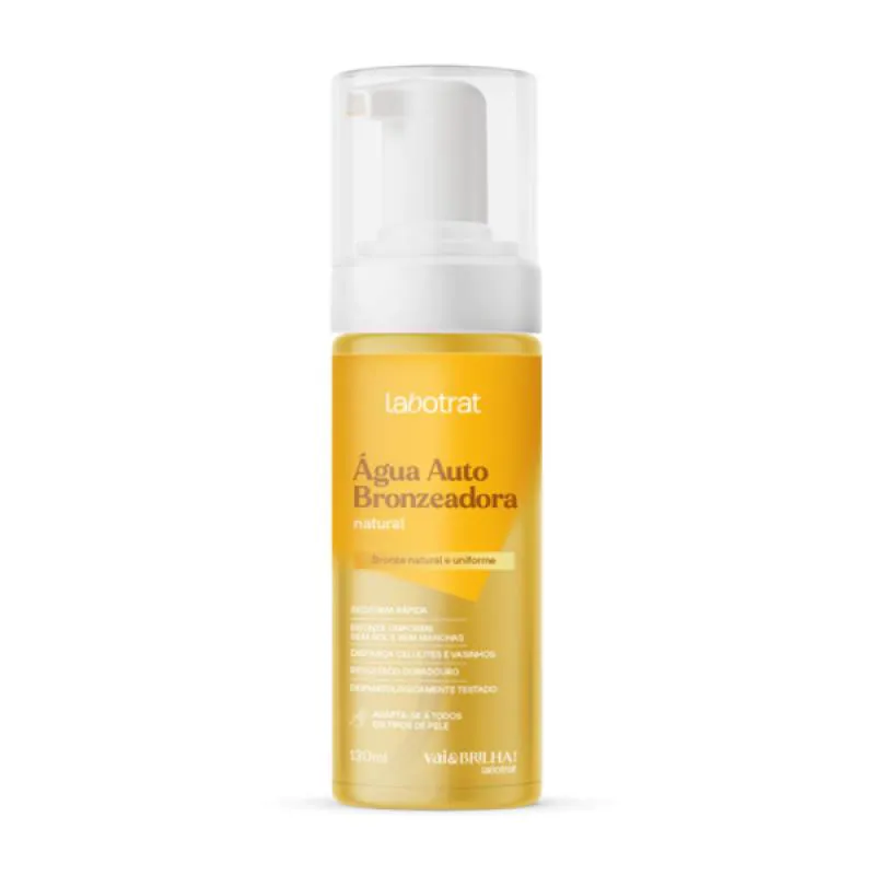 Labotrat Vai & Brilha Água Autobronzeadora Natural 130ml