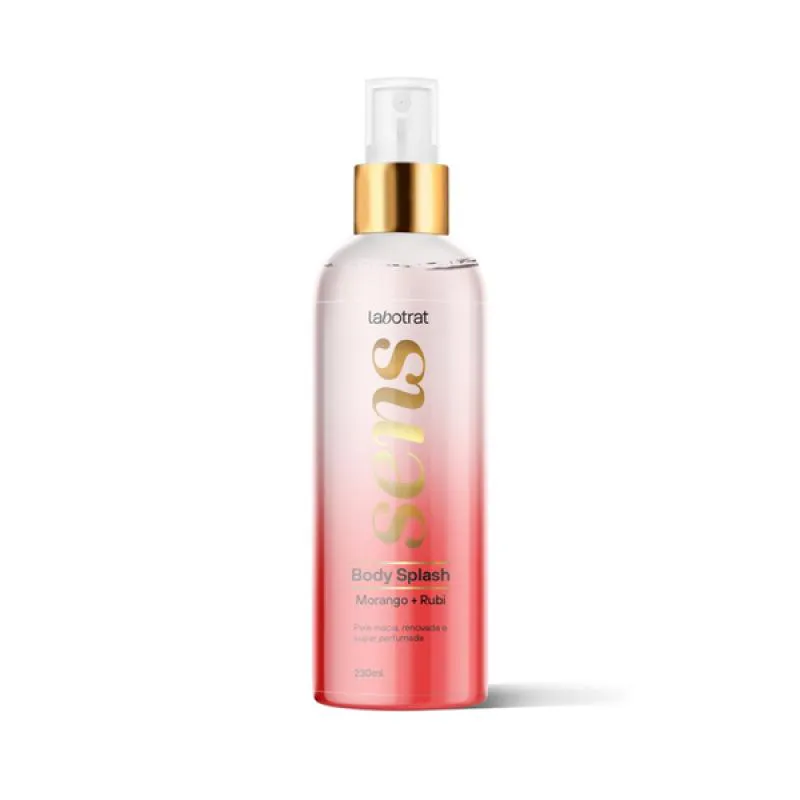 LABOTRAT SENS MORANGO E RUBI BODY SPLASH 230ML