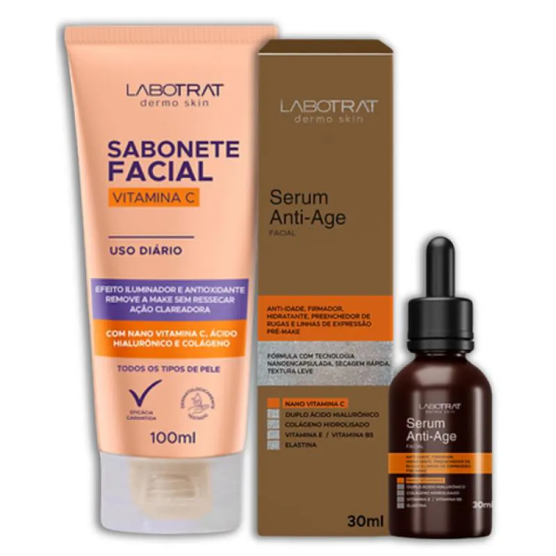 LABOTRAT SAB VITAMINA C 100G + SéRUM ANTI-AGE 30ML
