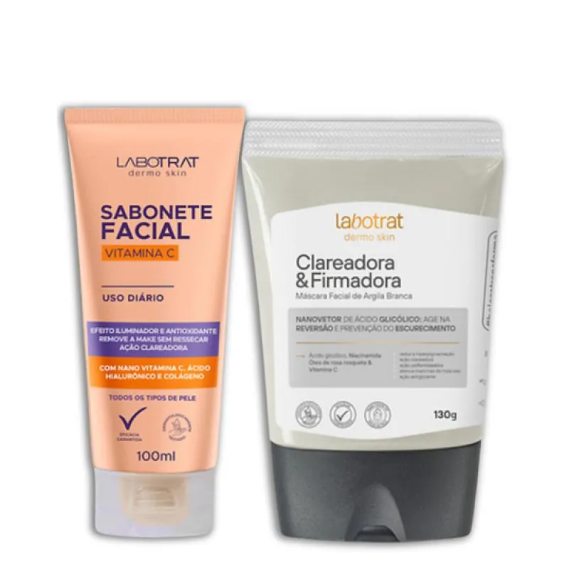 LABOTRAT SAB VITAMINA C 100G + MASC ARGILA BRANCA 130G