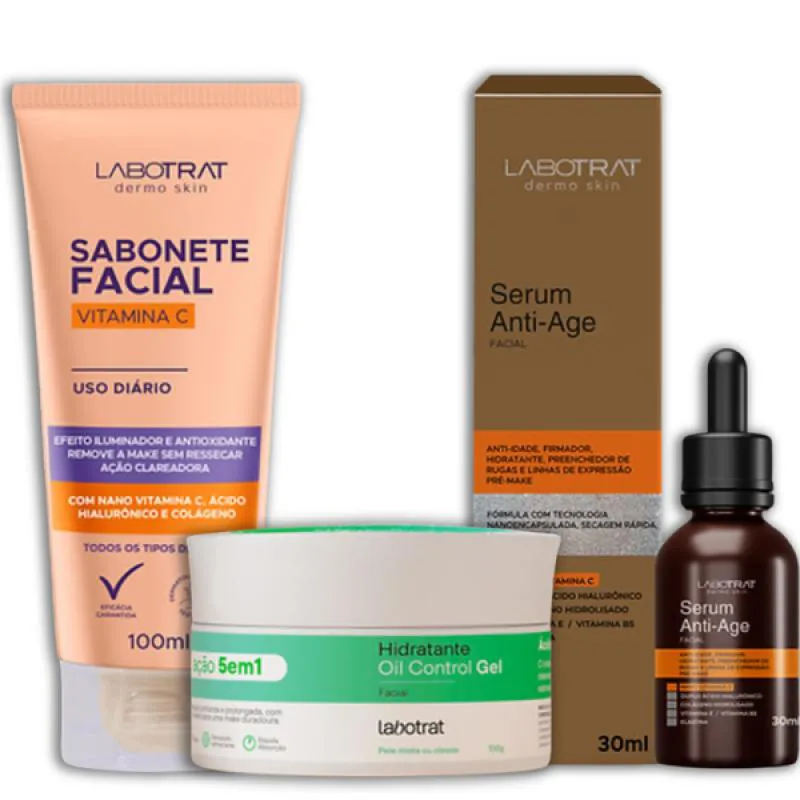 LABOTRAT SAB VITAMINA C + HIDRA GEL + SéRUM ANTI-AGE