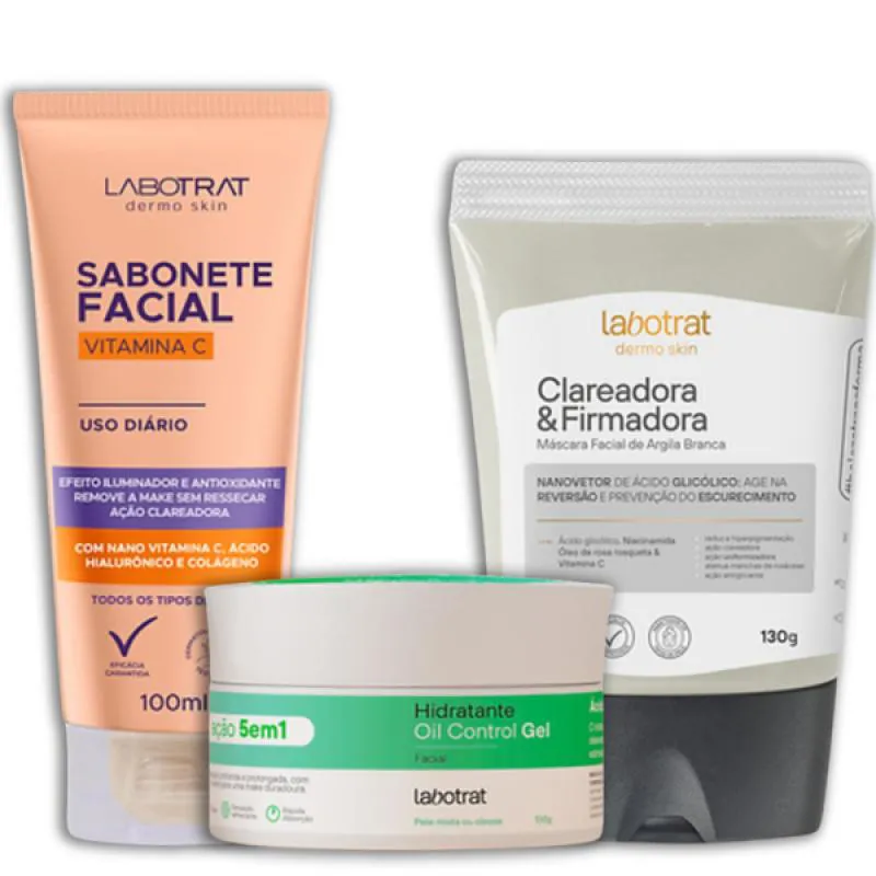 LABOTRAT SAB VITAMINA C + HIDRA GEL + MASC ARGILA BRANCA