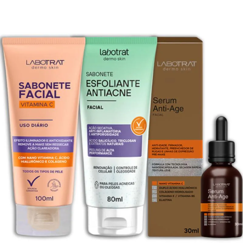 LABOTRAT SAB VITAMINA C + ESF ANTIACNE + SéRUM ANTI-AGE