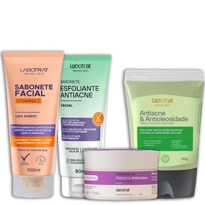 LABOTRAT SAB VITAC+ ESF ANTIACNE+ HIDRA NOTURNO+ ARGILAVERDE