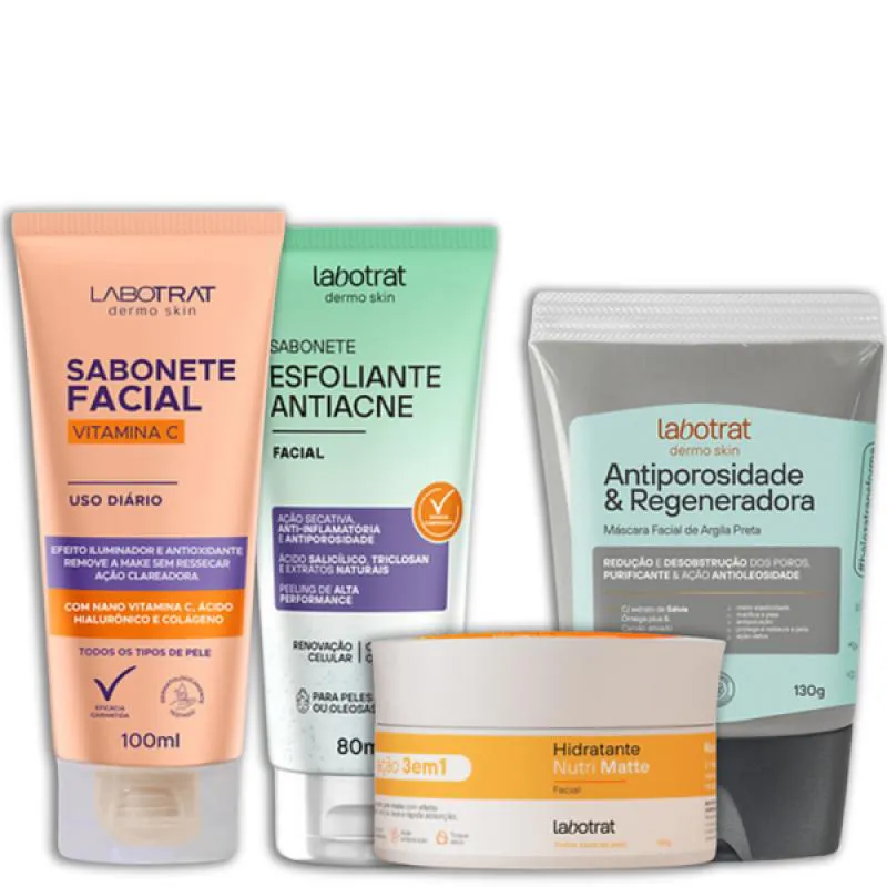 LABOTRAT SAB VITA C +ESF ANTIACNE +HIDRA NUTRI +ARGILA PRETA