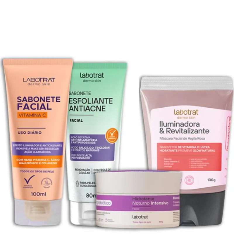 LABOTRAT SAB VITA C +ESF ANTIACNE +HIDRA NOTURNO+ ARGILAROSA