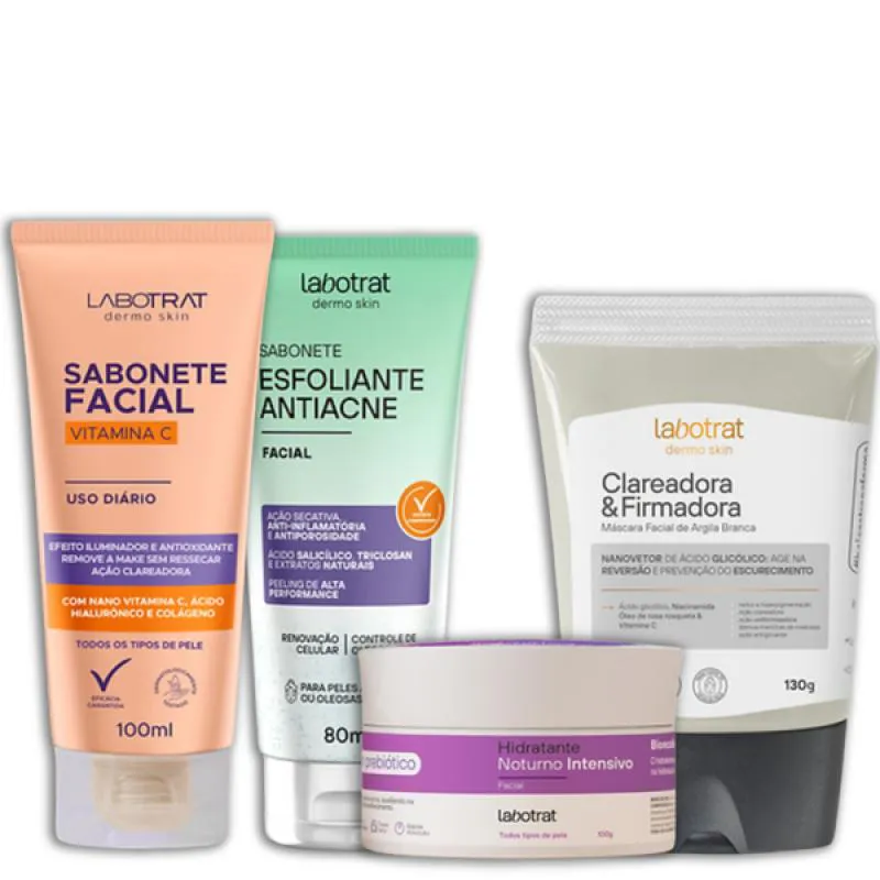 LABOTRAT SAB VITA C + ESF ANTIACNE + HIDRA NOT + ARGILA BRANCA