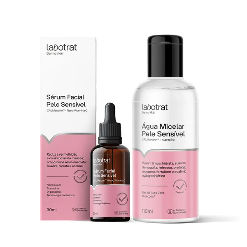 LABOTRAT ROTINA PELE SENSíVEL SéRUM + ÁGUA MICELAR