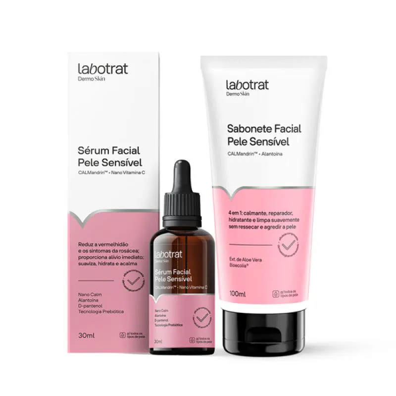 LABOTRAT ROTINA PELE SENSíVEL SABONETE + SéRUM