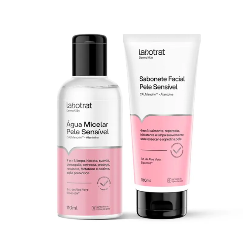 LABOTRAT ROTINA PELE SENSíVEL SABONETE + ÁGUA MICELAR