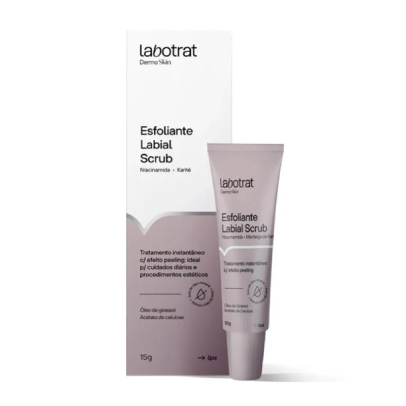 LABOTRAT DERMO SKIN ESFOLIANTE SCRUB LABIAL 15G