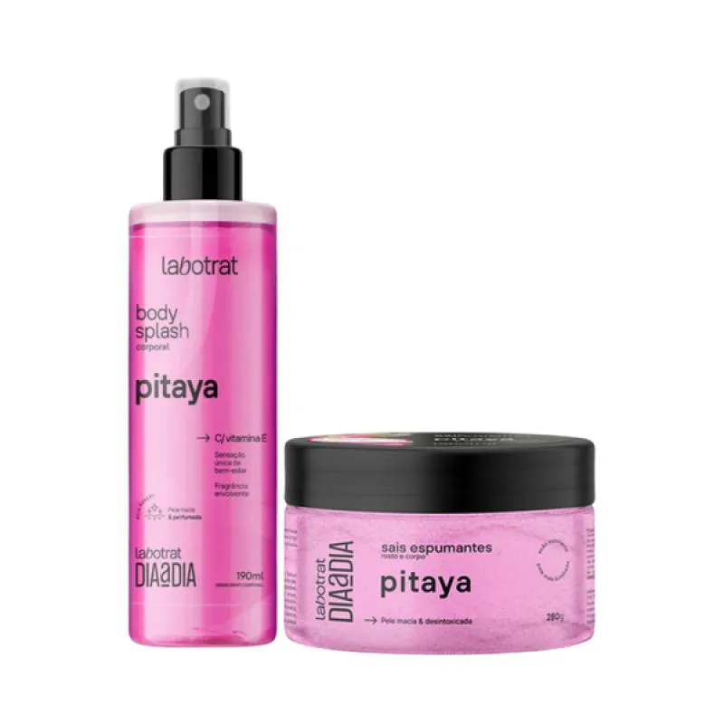 KIT DIA A DIA PITAYA ESFOLIANTE 300ML + BODY SPLASH