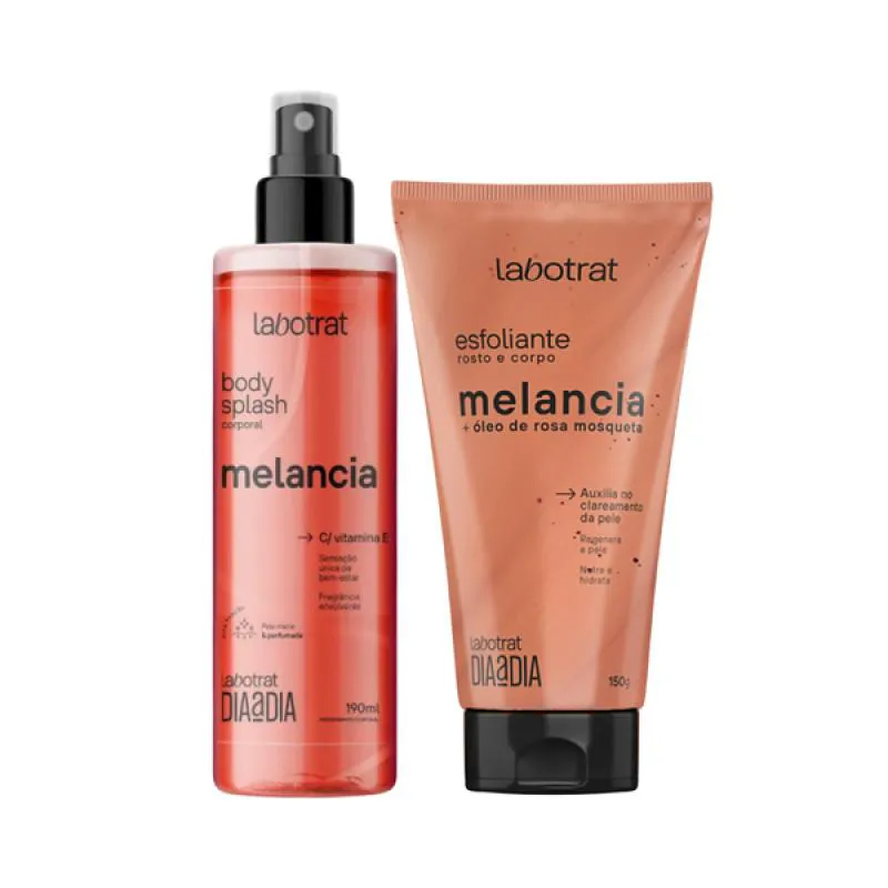 KIT DIA A DIA MELANCIA ESFOLIANTE + BODY SPLASH