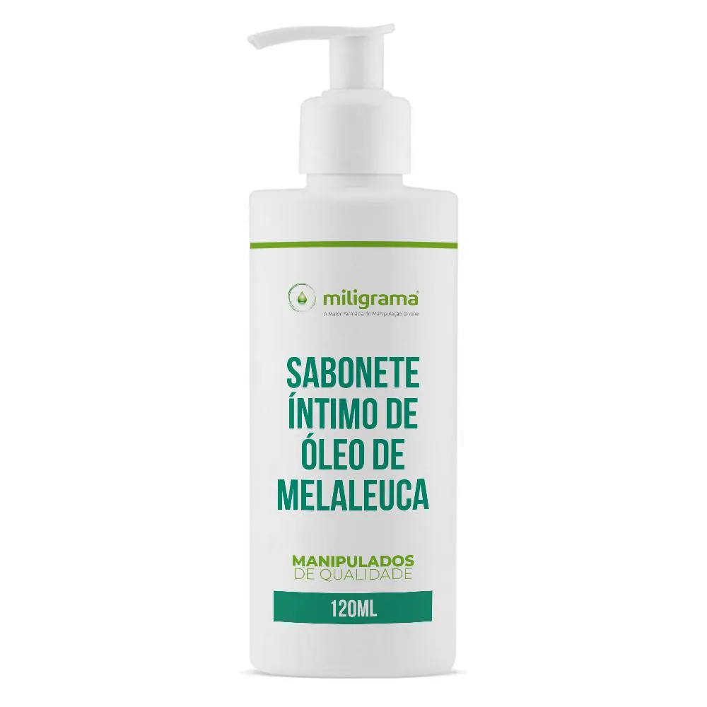 SABONETE ÍNTIMO DE ÓLEO DE MELALEUCA 120 ML 