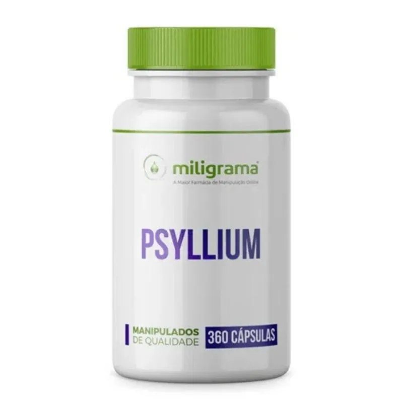 PSYLLIUM 500MG 360 CáPSULAS