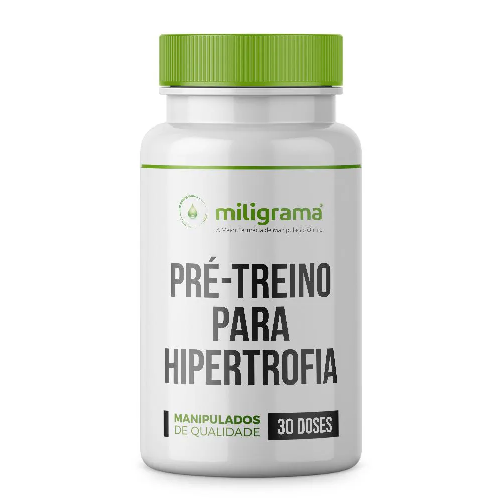 PRé-TREINO PARA HIPERTROFIA 30 DOSES