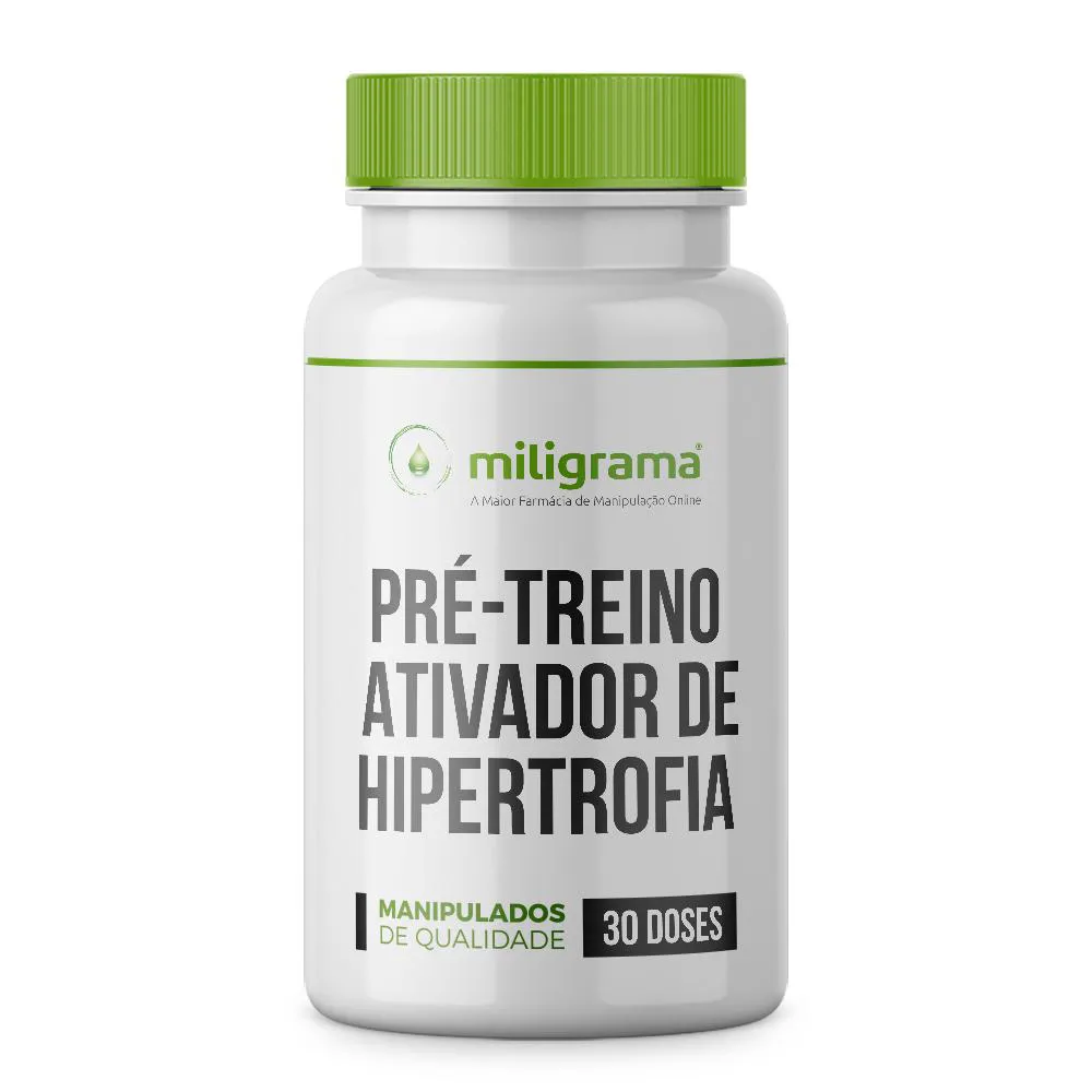 PRé-TREINO ATIVADOR DE HIPERTROFIA 30 DOSES