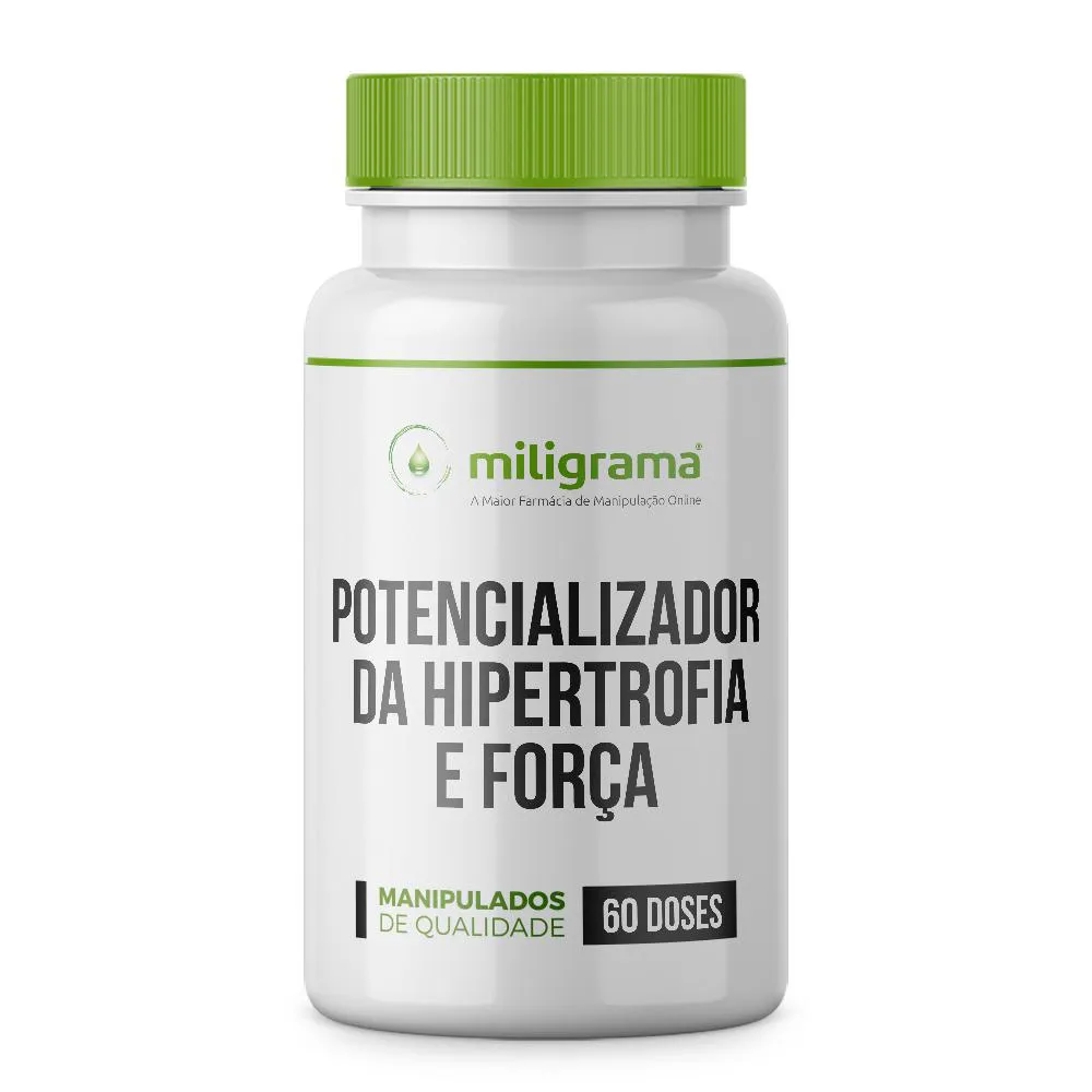 POTENCIALIZADOR DA HIPERTROFIA E FORçA 60 DOSES