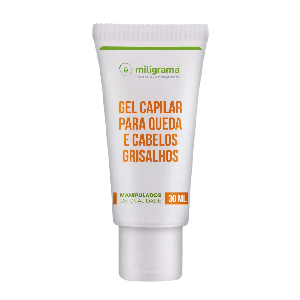 GEL CAPILAR PARA QUEDA E CABELOS GRISALHOS 30G