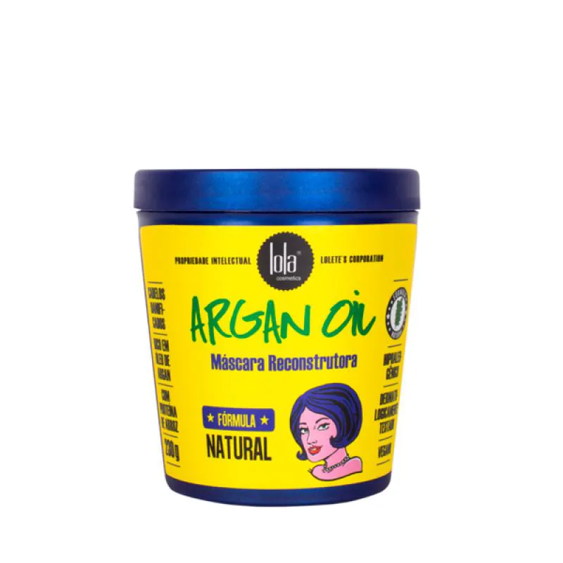 LOLA ARGAN OIL MASCARA RECONSTRUTORA 230ML