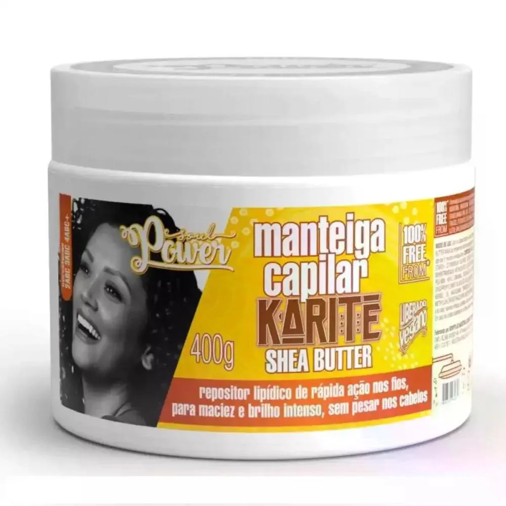 MANTEIGA CAPILAR KARITé SHEA BUTTER MASK 400G