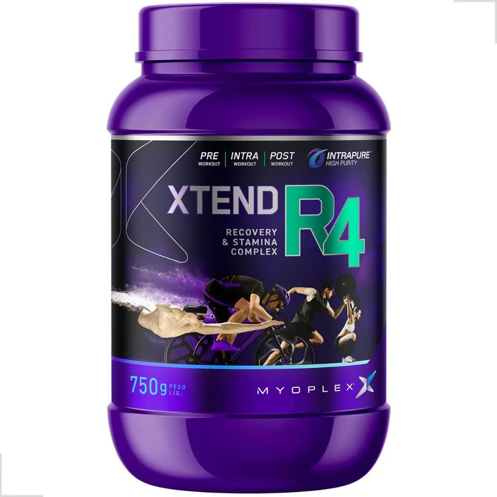 XTEND R4 RECOVERY ELETROLITICO AMINOACIDOS 750G MYOPLEX Laranja