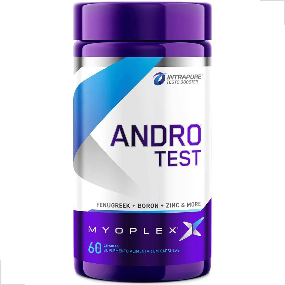 ANDRO TEST FENO GREGO BORO ZINCO E MAIS 60 CAPSULAS MYOPLEX Natural
