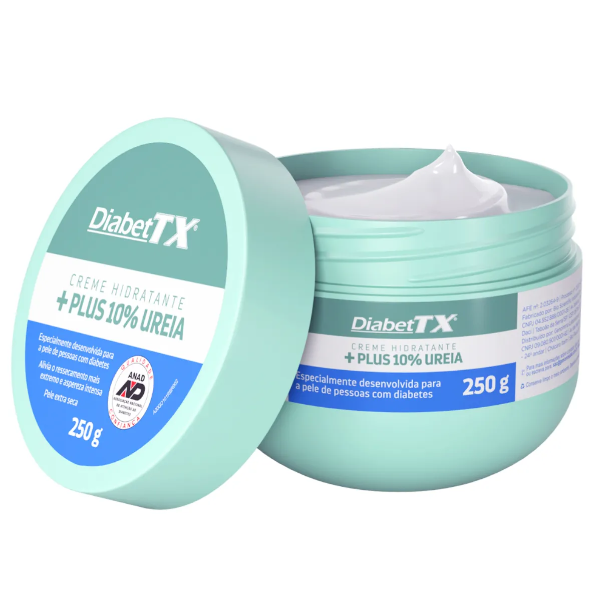 Creme Hidratante DiabetTX Plus 10% Ureia com 250g Goicoechea 250g ...