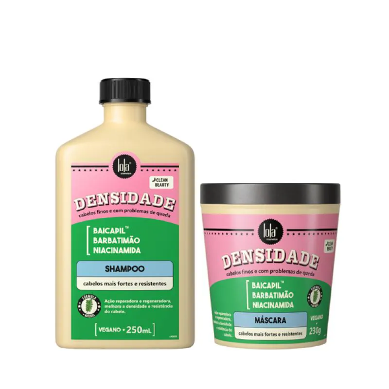 LOLA DENSIDADE SHAMPOO + MASCARA