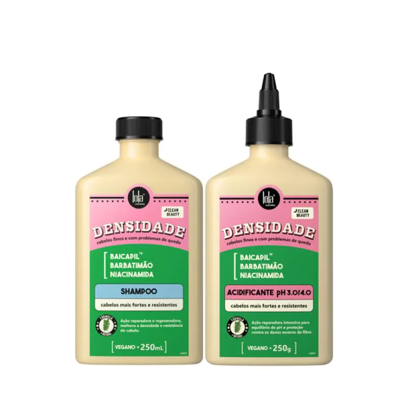 LOLA DENSIDADE SHAMPOO + ACIDIFICANTE