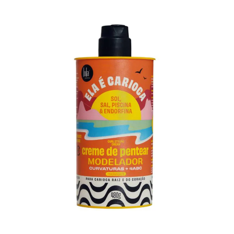 LOLA ELA é CARIOCA CREME PARA PENTEAR 4ABC 500ML