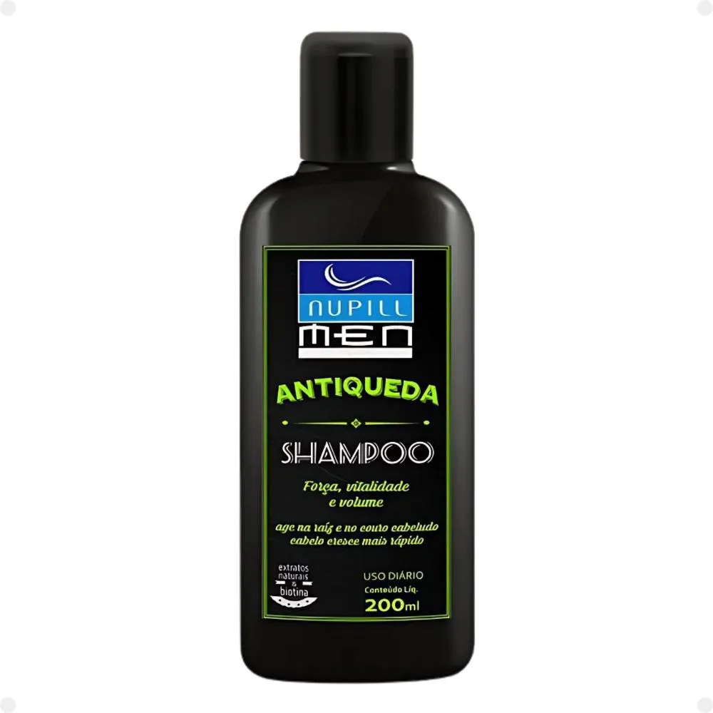 SHAMPOO NUPILL MEN ANTIQUEDA 200ML
