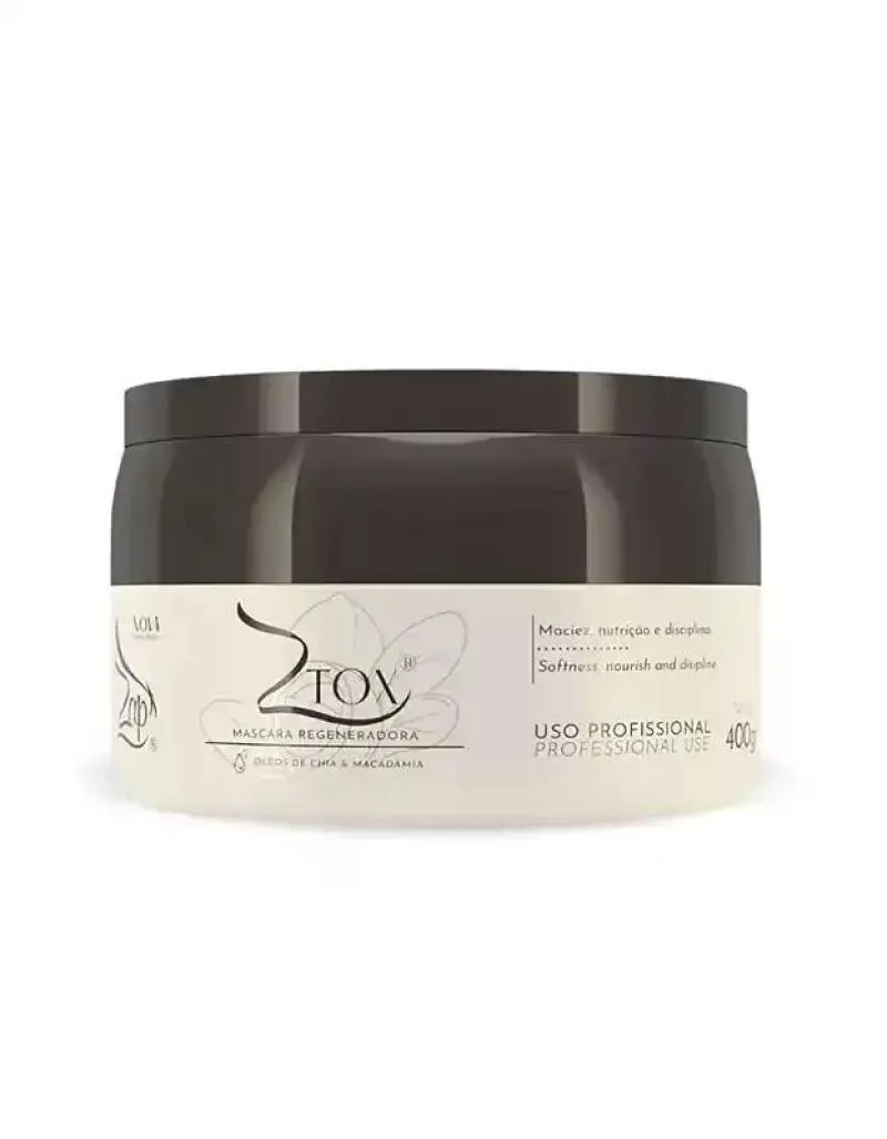 MáSCARA ZTOX REGENERADORA ZAP COSMéTICOS -  400G