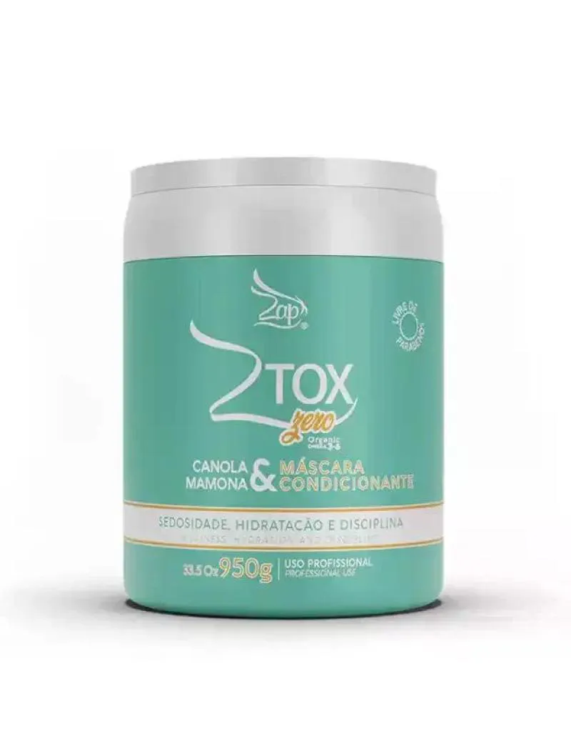 MáSCARA ZTOX ZERO ZAP COSMéTICOS - 950G