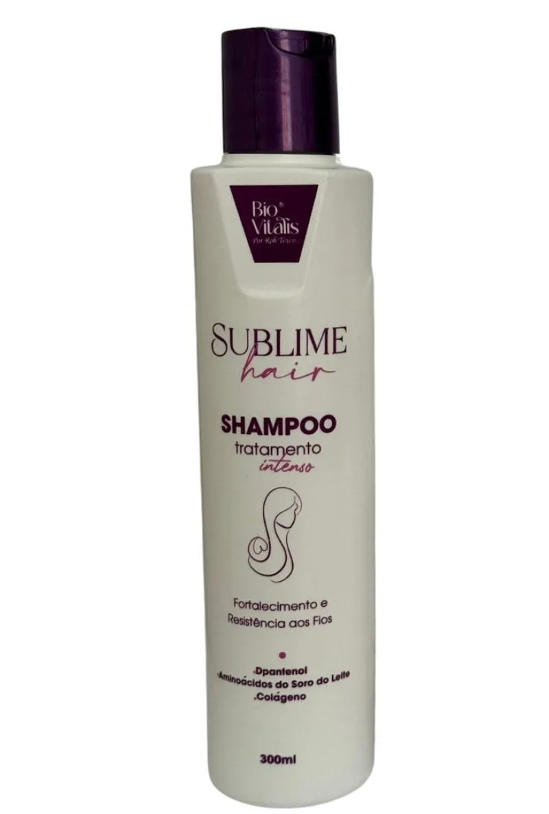 SHAMPOO PARA CRESCIMENTO E FORTALECIMENTO  DA BIO VITALIS