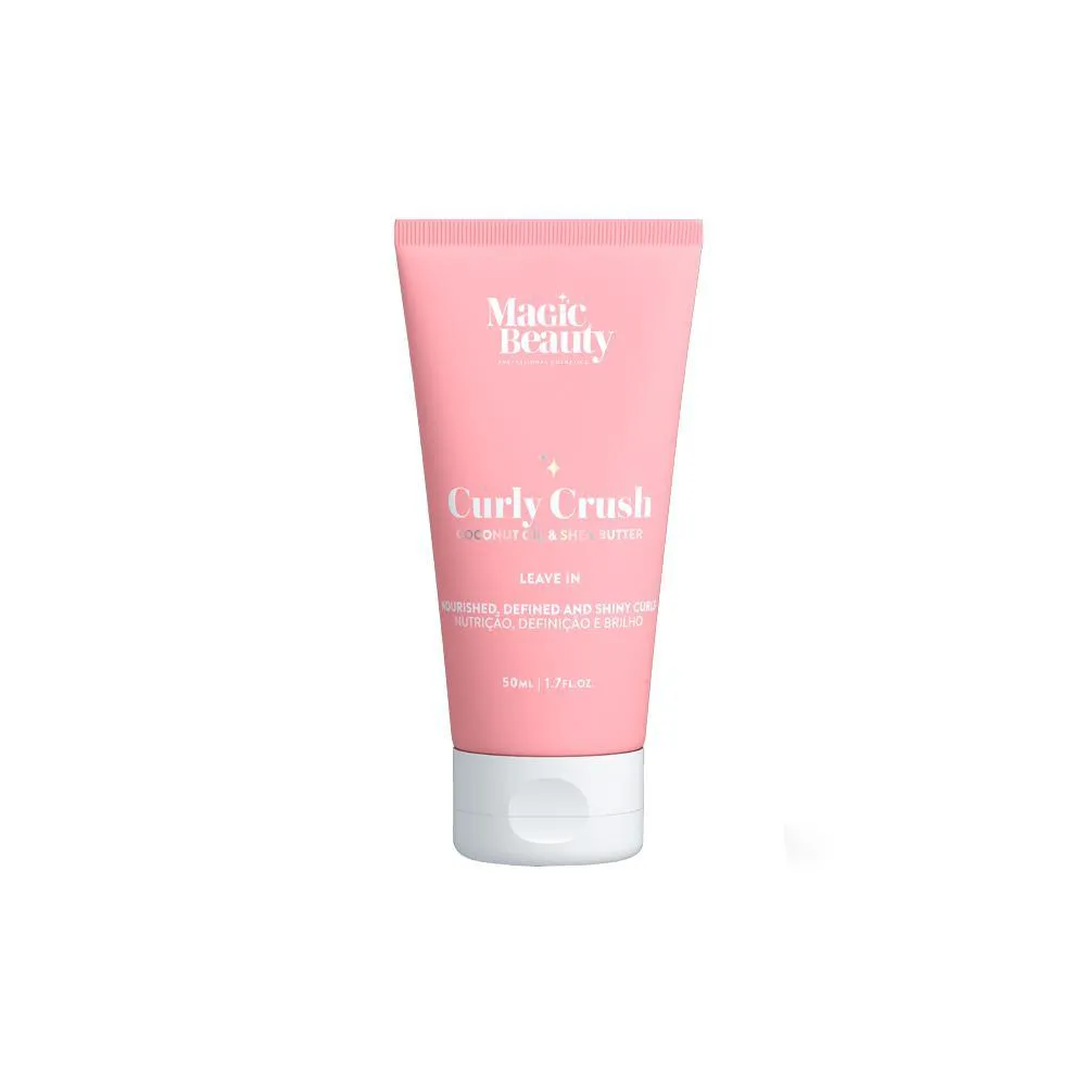 MAGIC BEAUTY CURLY CRUSH CREME DE PENTEAR E ATIVADOR 50ML