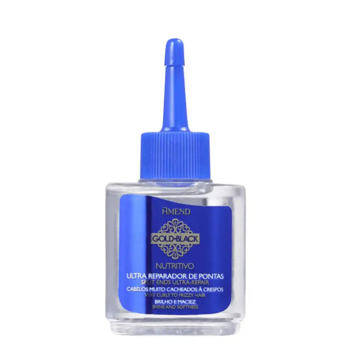 REPARADOR DE PONTAS GOLD BLACK NUTRITIVO ULTRA AMEND 30ML