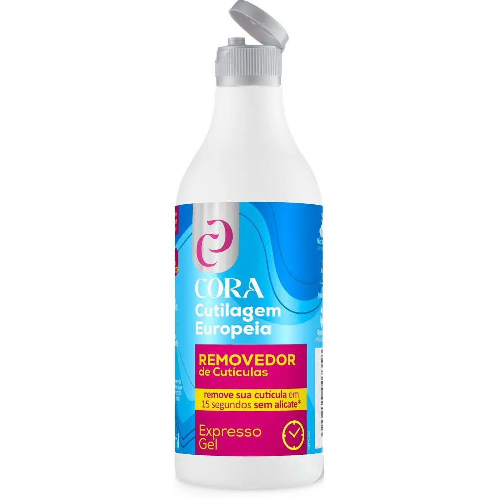 REMOVEDOR DE CUTíCULAS KINQ GEL CUTICULAGEM EUROPEIA EXPRESSO GEL 400ML CORA