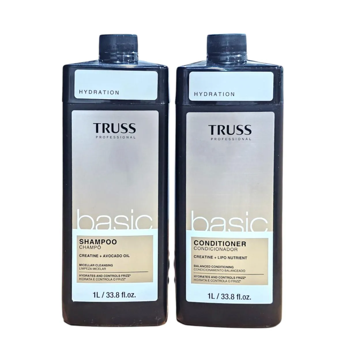 KIT TRUSS BASIC - SHAMPOO 1L + CONDICIONADOR 1L