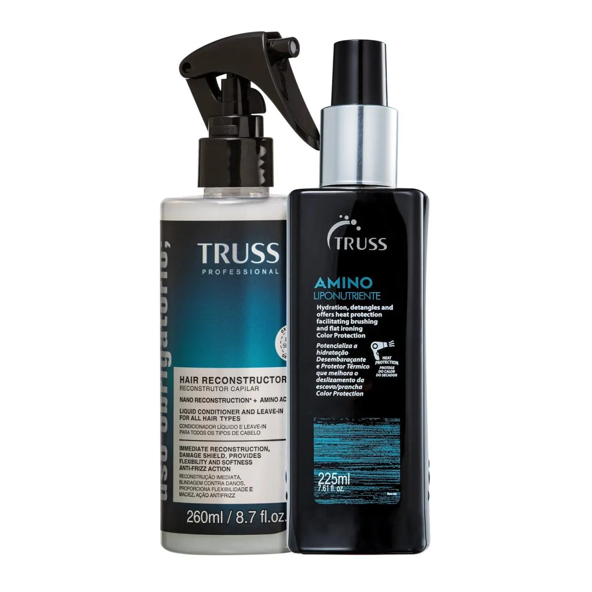 KIT TRUSS - USO OBRIGATóRIO 260ML + FINALIZADOR AMINO 225ML