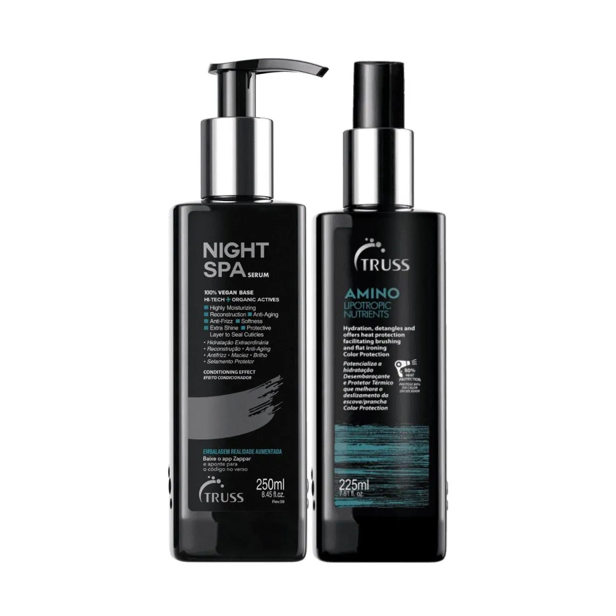 KIT TRUSS - NIGHT SPA 250ML + FINALIZADOR AMINO 225ML